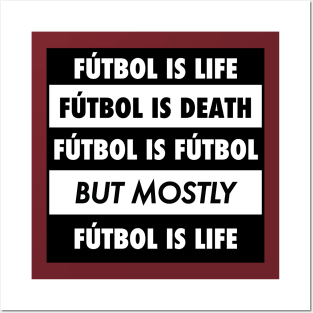 Futbol is Futbol Posters and Art